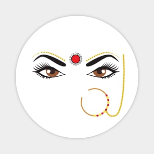 Bindhi Indian Desi Culture Girly traditional Nose Ring Pin Magnet